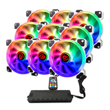 Ventilador para PC Talius Iris Spectrum ARGB Cronos TAL-PACK09-WHT