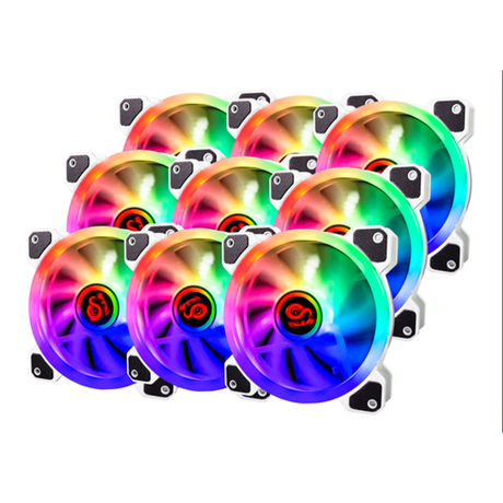 Ventilador para PC Talius Iris Spectrum ARGB Cronos TAL-PACK09-WHT - vista 2