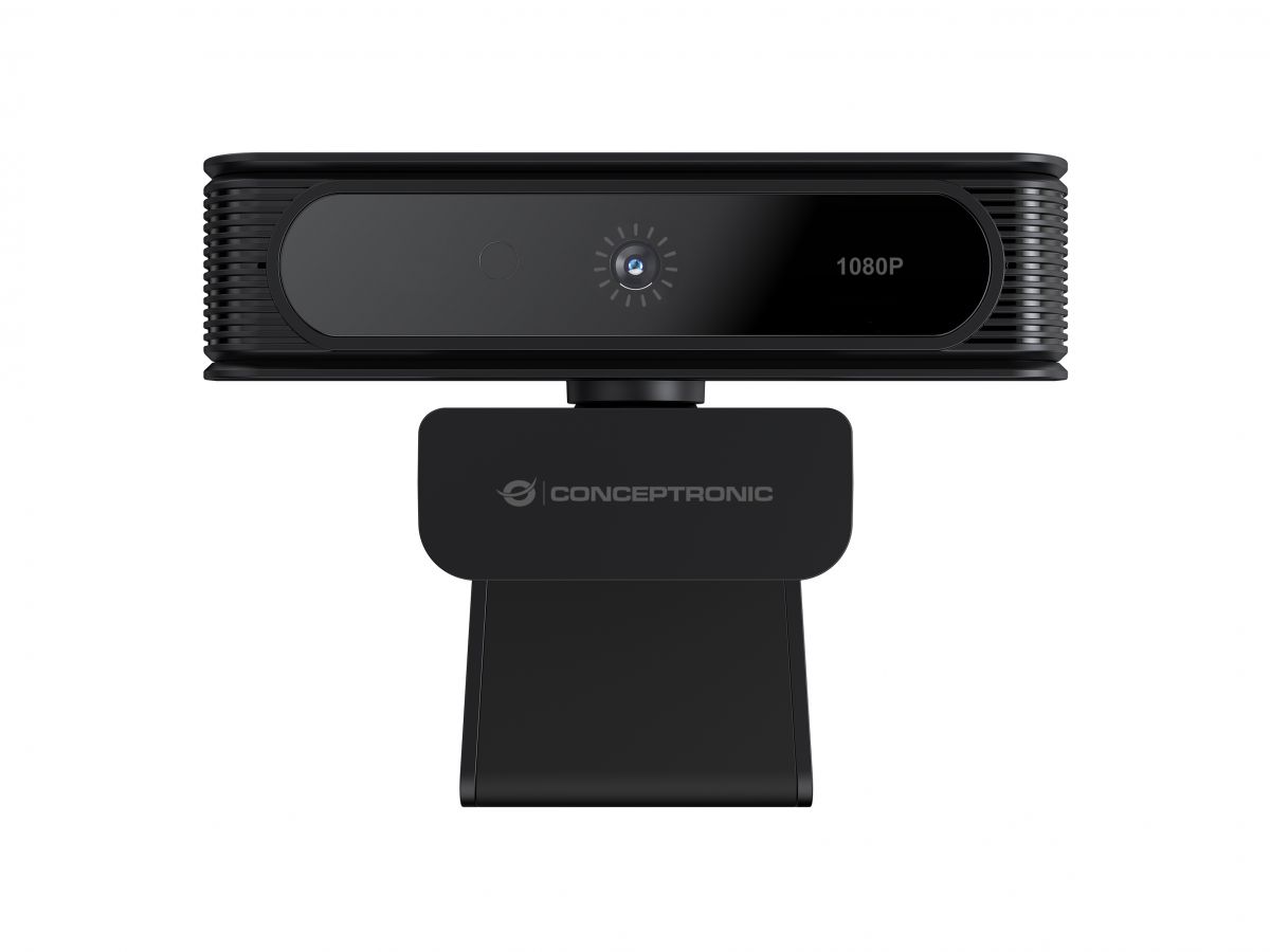 Webcam Conceptronic AMDIS09B Full HD Windows Hello — vista 1