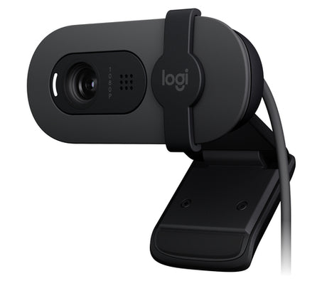 Webcam Logitech Brio 100 Full HD USB-A grafito — vista 2