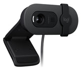 Webcam Logitech Brio 100 Full HD USB-A grafito — vista 3