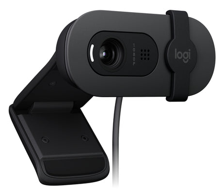 Webcam Logitech Brio 100 Full HD USB-A grafito — vista 3