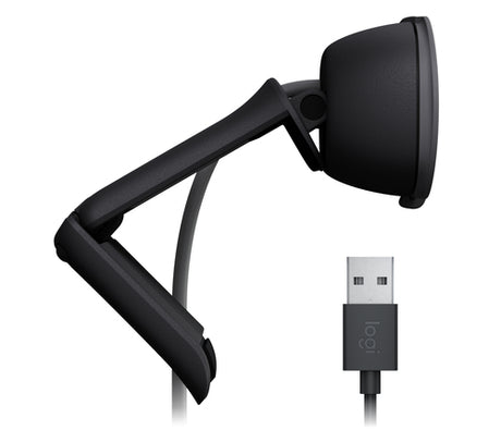 Webcam Logitech Brio 100 Full HD USB-A grafito — vista 4
