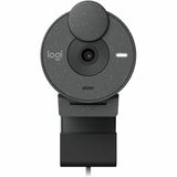 Webcam Logitech Brio 300 Full HD USB-C grafito — vista 3